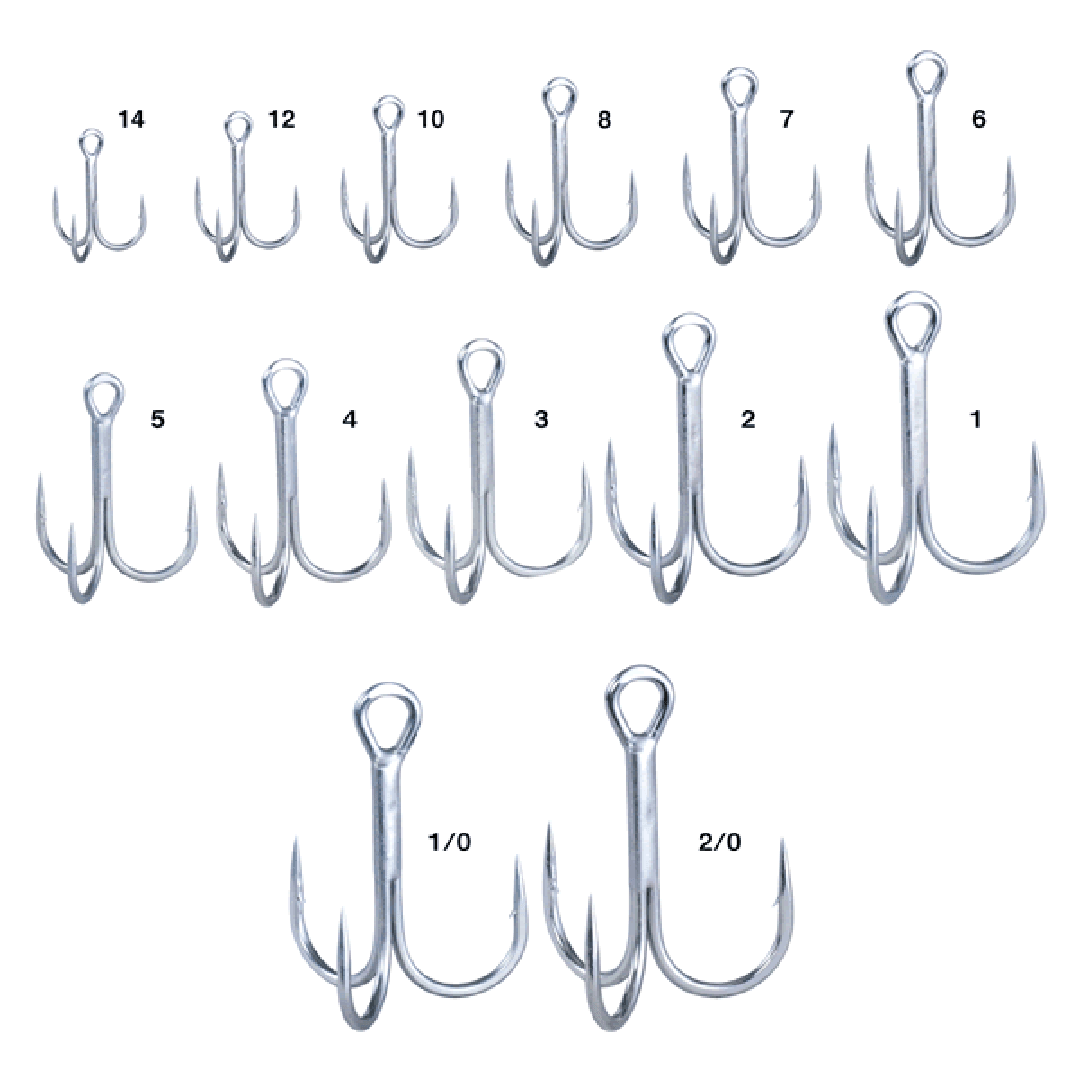 Gamakatsu TREBLE RB MH #3 (6 pcs/pack) - Britannic Trade