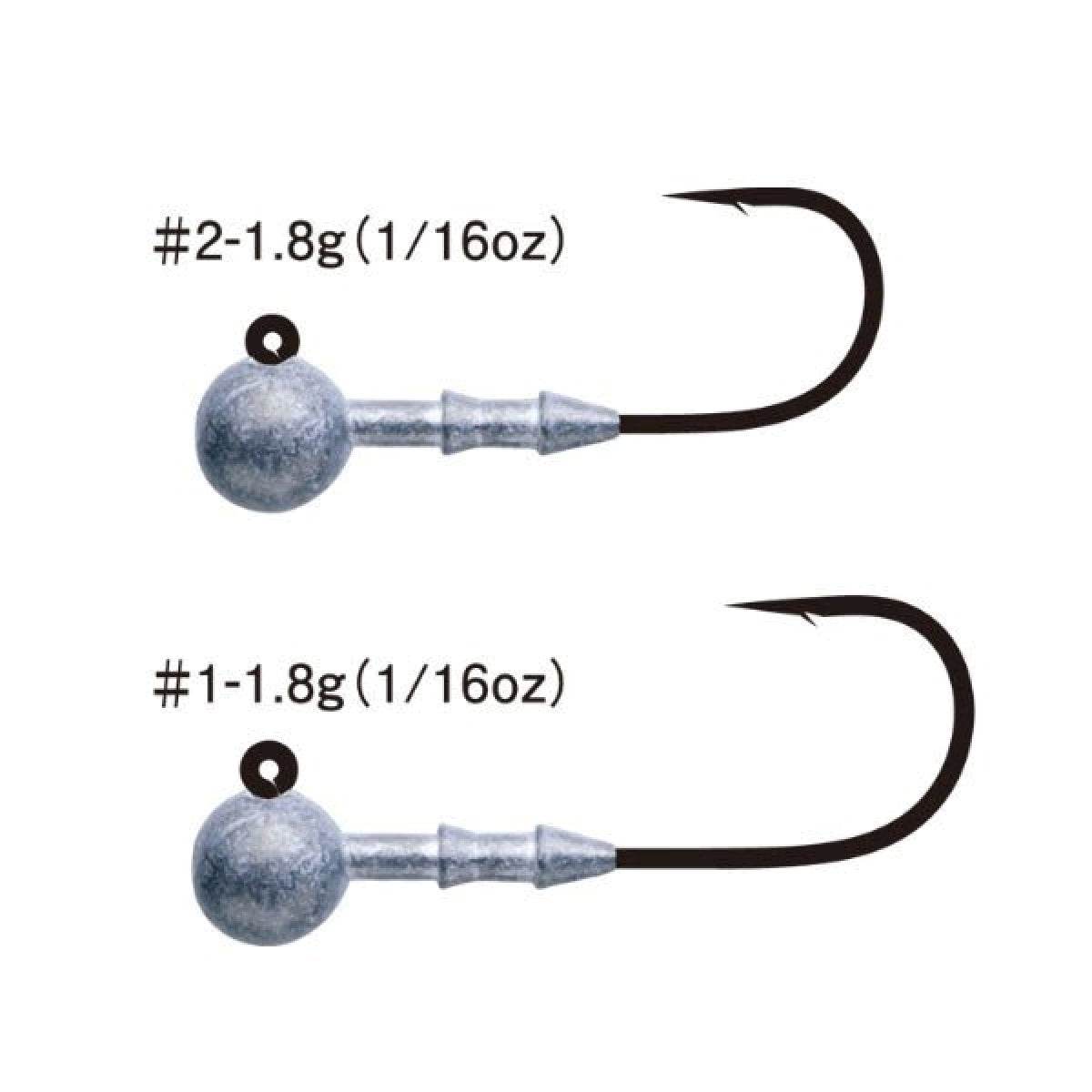 Gamakatsu ROUND 25R #1 - 2.6g - Britannic Trade