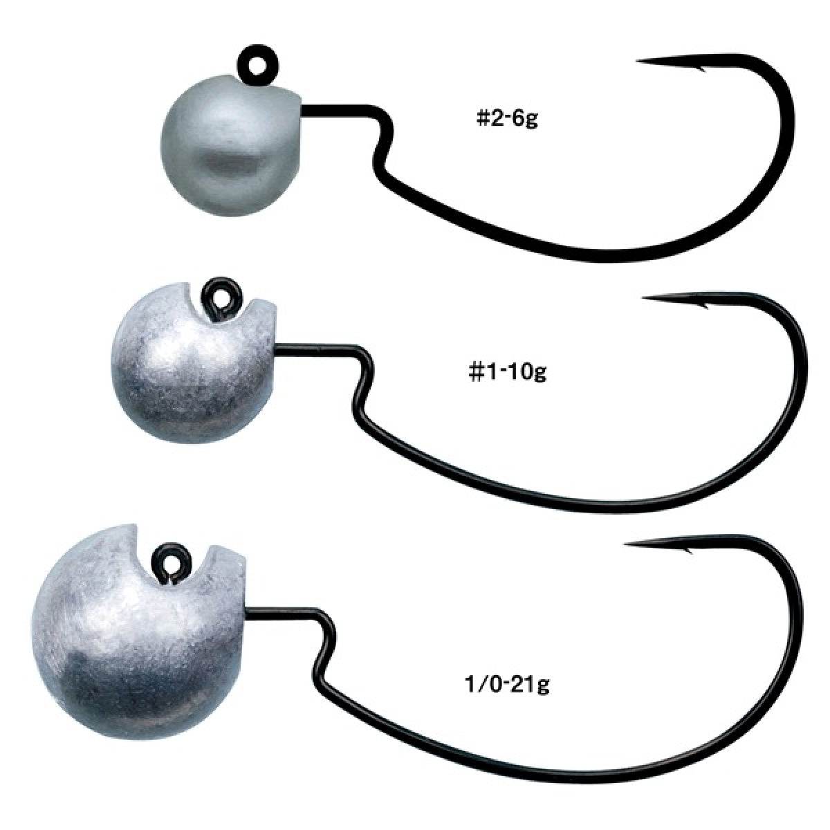 Gamakatsu BOTTOM KNOCKER OFFSET #1 - 8g NSB - Britannic Trade