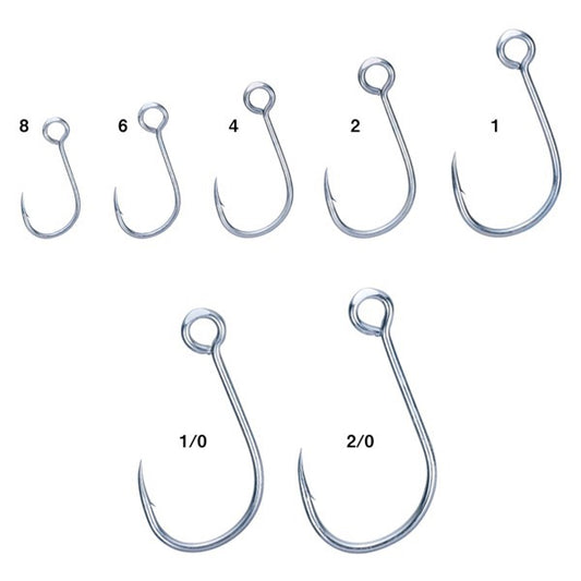 Gamakatsu SINGLE HOOK 53 SALT #4 (7 pcs/pack) fishing terminal tackle — photo 2