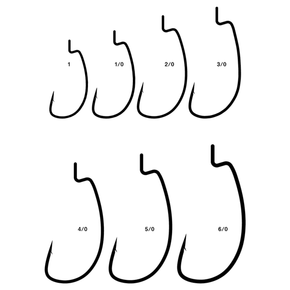 Gamakatsu ELITE TOURER WORM 316R #2/0 (6 pcs/pack) NSB - Britannic Trade