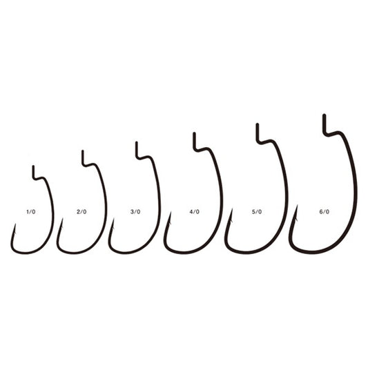 Gamakatsu ELITE TOURER WORM 316R #4/0 (4 pcs/pack) NSB fishing terminal tackle — photo 2