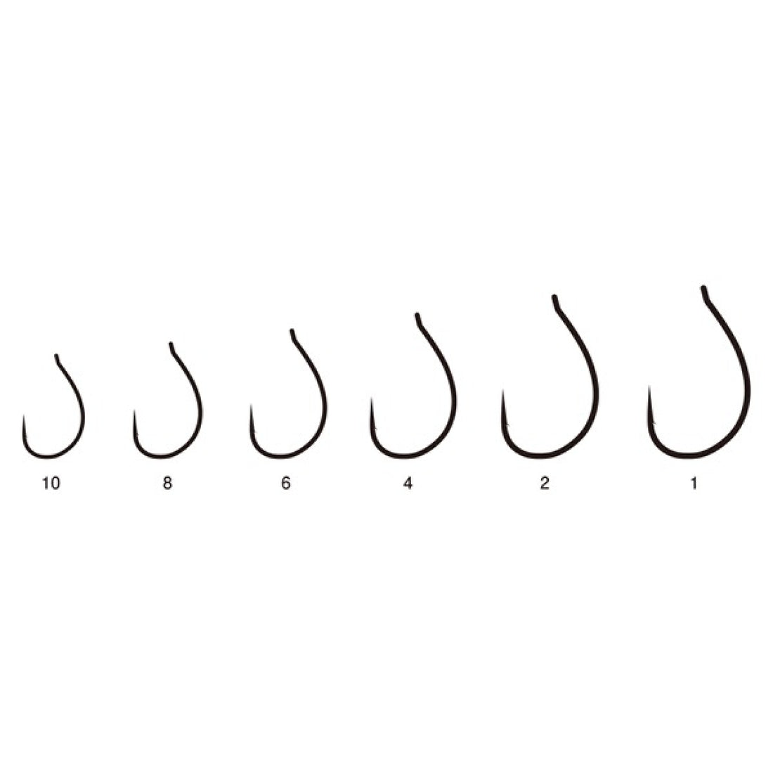 Gamakatsu TGW WORM 329 HANGER SF #2 68022 (8 pcs/pack) NSB fishing terminal tackle — photo 2