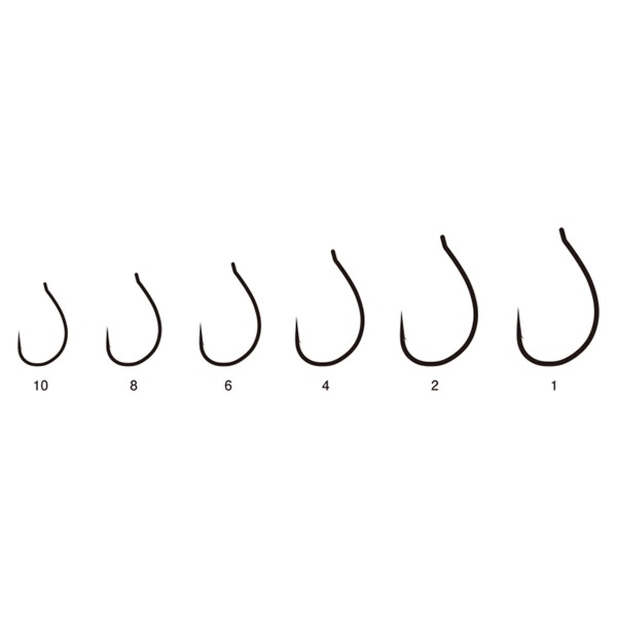 Gamakatsu TGW WORM 329 HANGER SF #6 68022 (9 pcs/pack) NSB