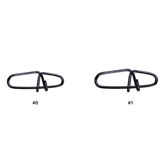 Gamakatsu ONSOKU MINI SNAP #0 (8 pcs/pack) fishing terminal tackle — photo 2
