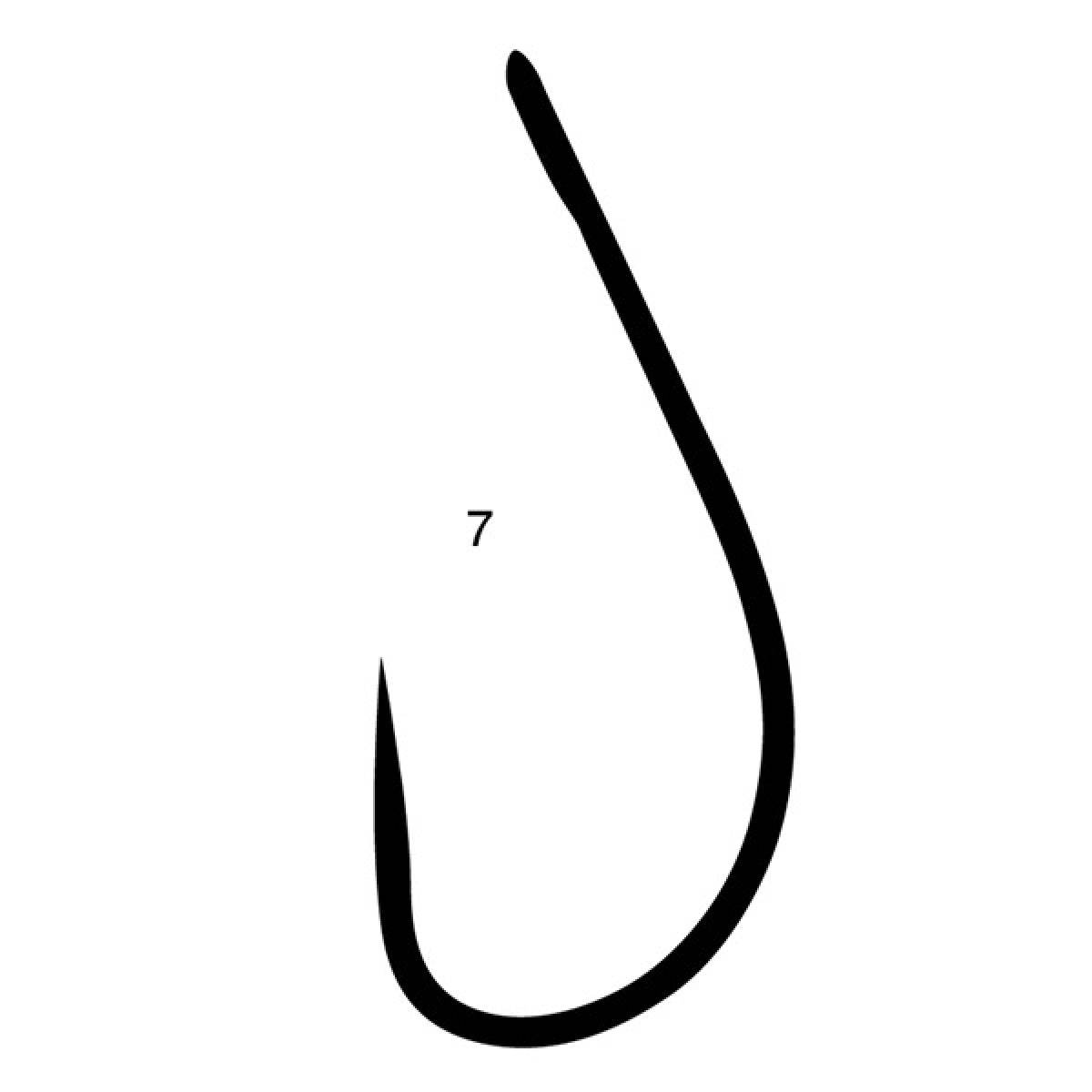 Gamakatsu SINGLE HOOK 59BL HOOKING MASTER COMPETITION #7 68113 (8 pcs/pack) - Britannic Trade