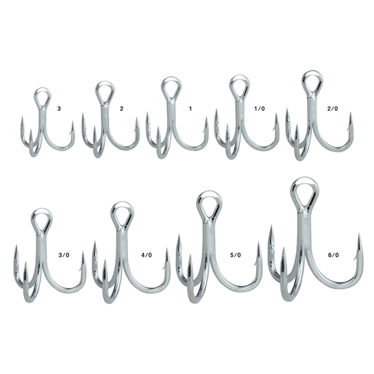 Gamakatsu TREBLE SP XH #3/0 (5 pcs/pack) - Britannic Trade