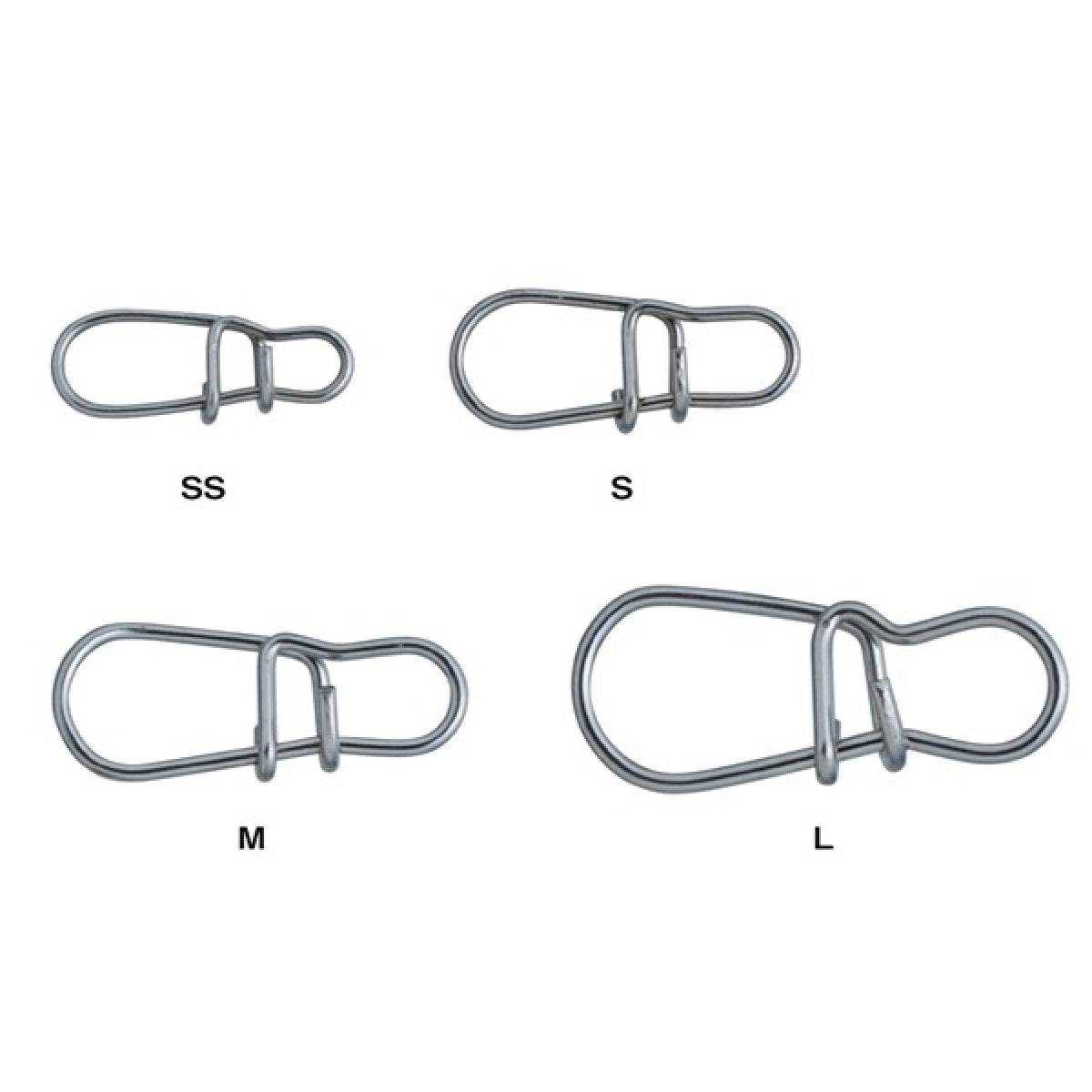 Gamakatsu ONSOKU ROUND SNAP L (7 pcs/pack) - Britannic Trade