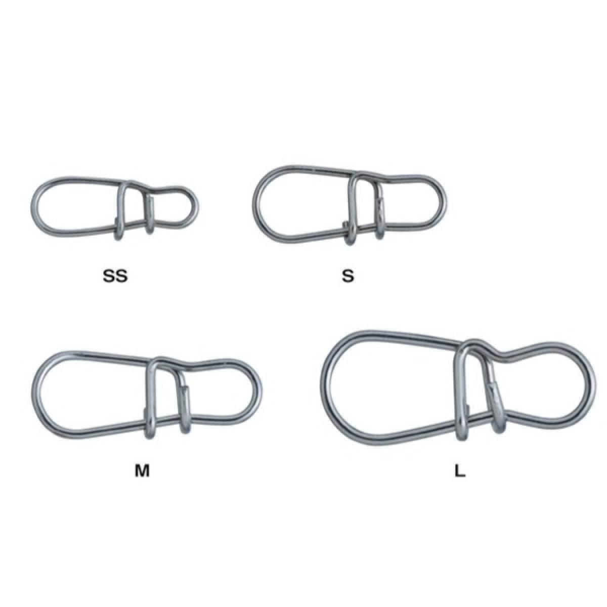 Gamakatsu ONSOKU ROUND SNAP (Value Pack) L (21 pcs/pack) - Britannic Trade