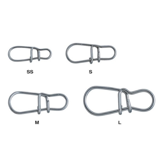 Gamakatsu ONSOKU ROUND SNAP (Value Pack) M (24 pcs/pack) fishing terminal tackle — photo 2