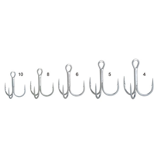 Gamakatsu TREBLE RB M SHORT SHANK (Hyper Shield) #4 (6 pcs/pack) fishing terminal tackle — photo 2