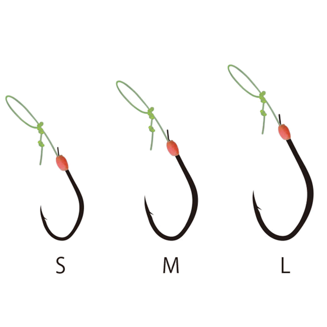 Gamakatsu SUPPORT HOOK ONIDUME KAYMURA SPECIAL M (5 pcs/pack) fishing terminal tackle — photo 2