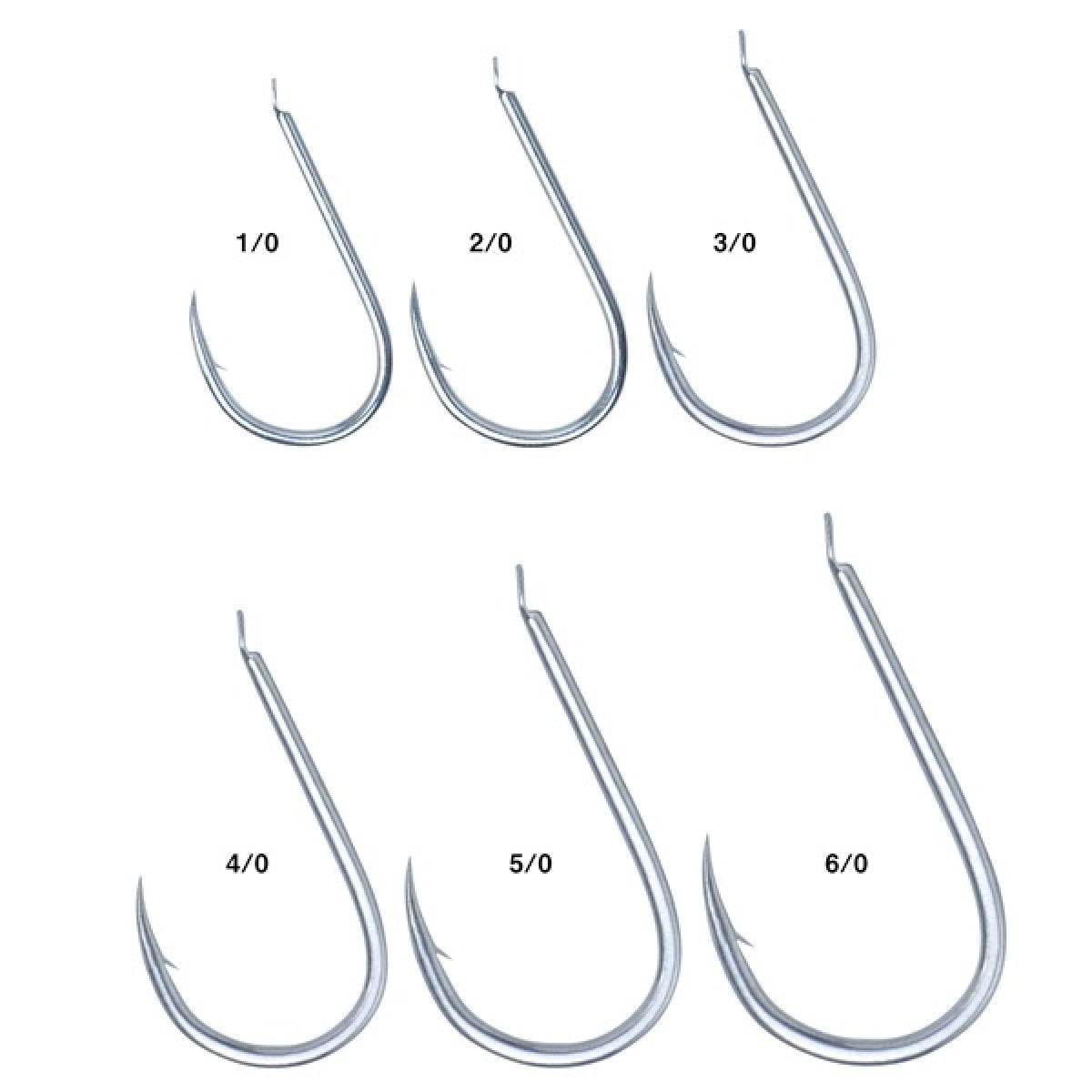 Gamakatsu JIGGING HOOK TURANUKI #5/0 (5 pcs/pack) SILVER - Britannic Trade