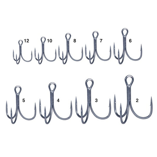Gamakatsu TREBLE SP M (Hyper Shield) #12 (6 pcs/pack) fishing terminal tackle — photo 2
