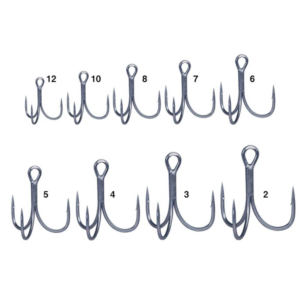 Gamakatsu TREBLE SP M (Hyper Shield) #6 (6 pcs/pack) - Britannic Trade