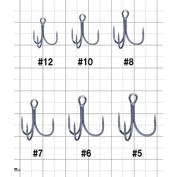Gamakatsu Treble SP-M #12 (6 pcs/pack) NANO SMOOTH COAT