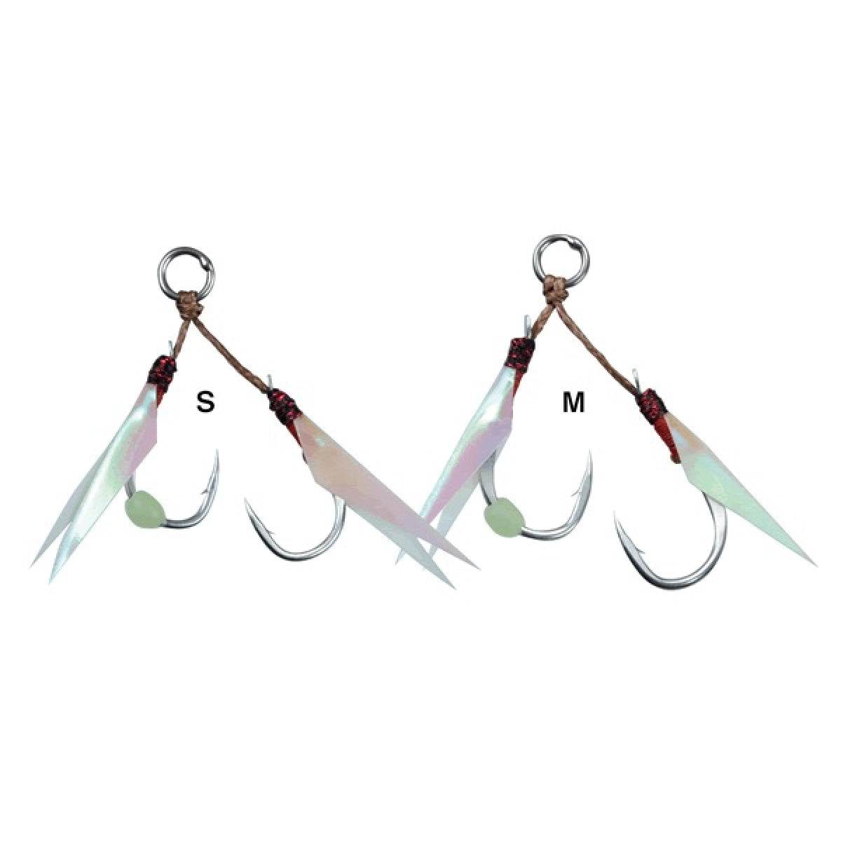 Gamakatsu ASSIST HOOK SLJ WITH SKIN S GA026 (2 pcs/pack) YAKOU - Britannic Trade