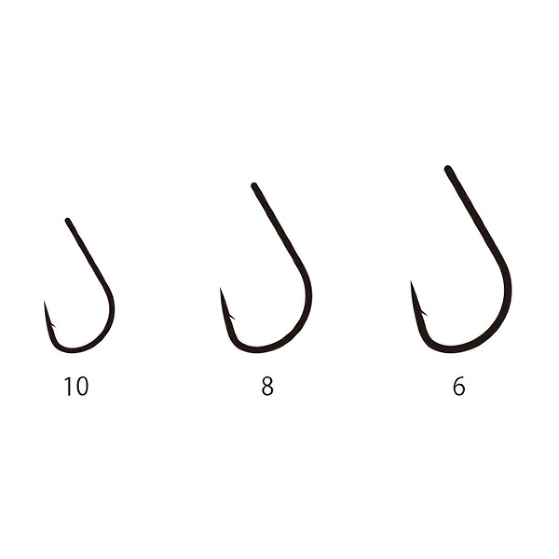 Gamakatsu WORM HOOK CONTACT MASTE #6 (11 pcs/pack) NSB fishing terminal tackle — photo 2