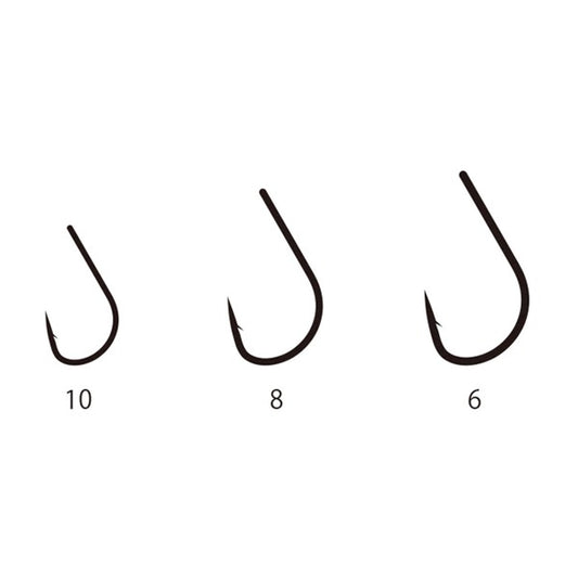 Gamakatsu WORM HOOK CONTACT MASTE #6 (11 pcs/pack) NSB fishing terminal tackle — photo 2