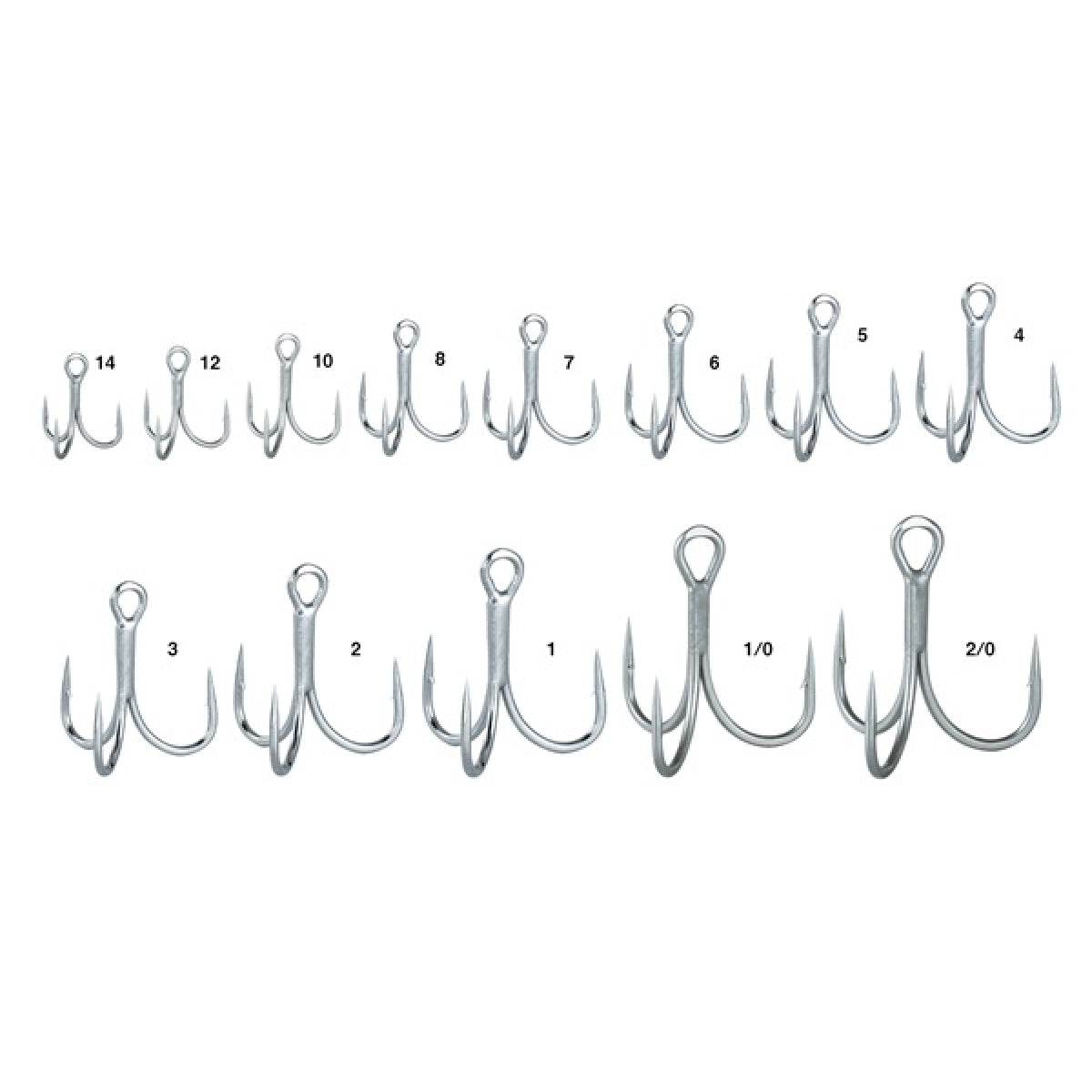 Gamakatsu TREBLE SP MH (Value Pack) #6 (18 pcs/pack) - Britannic Trade