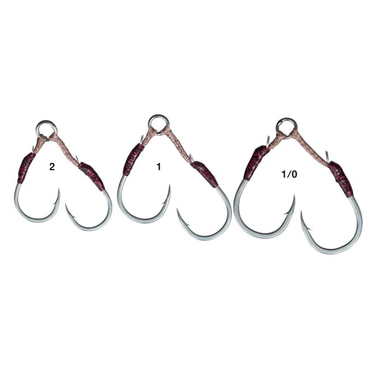 Gamakatsu ASSIST HOOK MADAI SNIPER TYPE F #1 GA031 (2 pcs/pack) - Britannic Trade