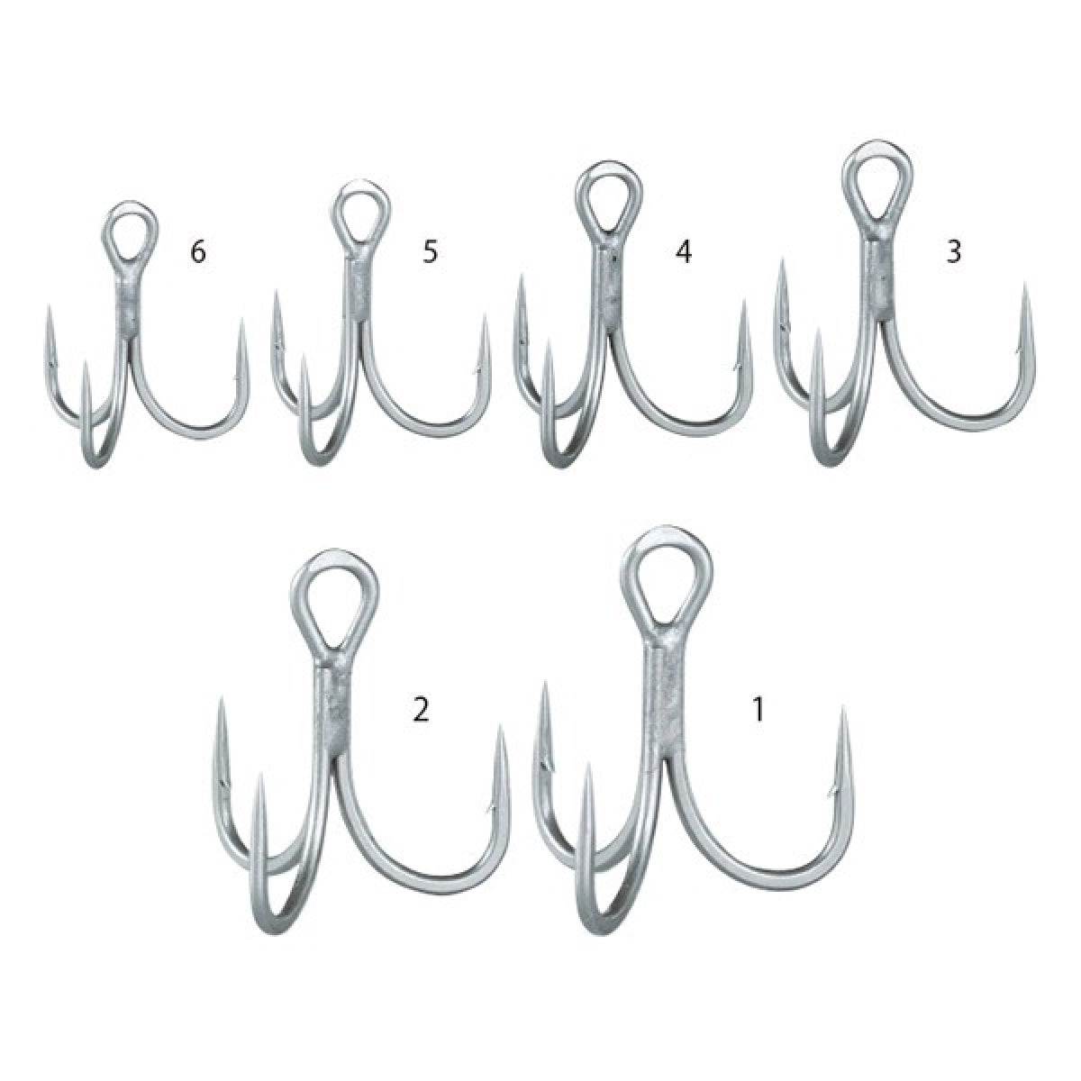 Gamakatsu TREBLE SP-H #2/0 68590 (6 pcs/pack) - Britannic Trade