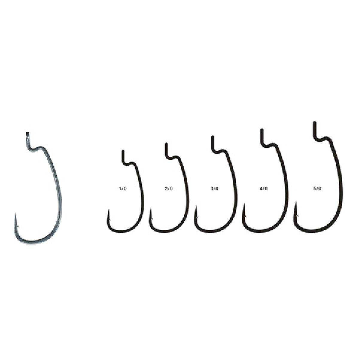 Gamakatsu THEO RISE OFFSET WG-H #1/0 (5 pcs/pack) - Britannic Trade