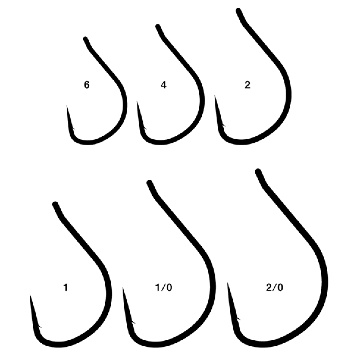 Gamakatsu THEO RISE HANGER FC-L #2 (7 pcs/pack) NSC - Britannic Trade