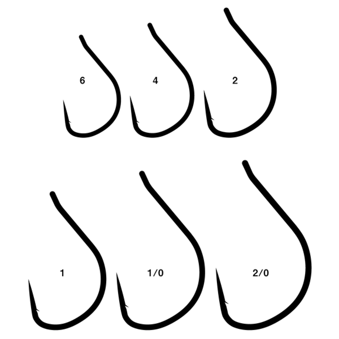 Gamakatsu THEO RISE HANGER FC-L #2 (7 pcs/pack) NSC fishing terminal tackle — photo 2