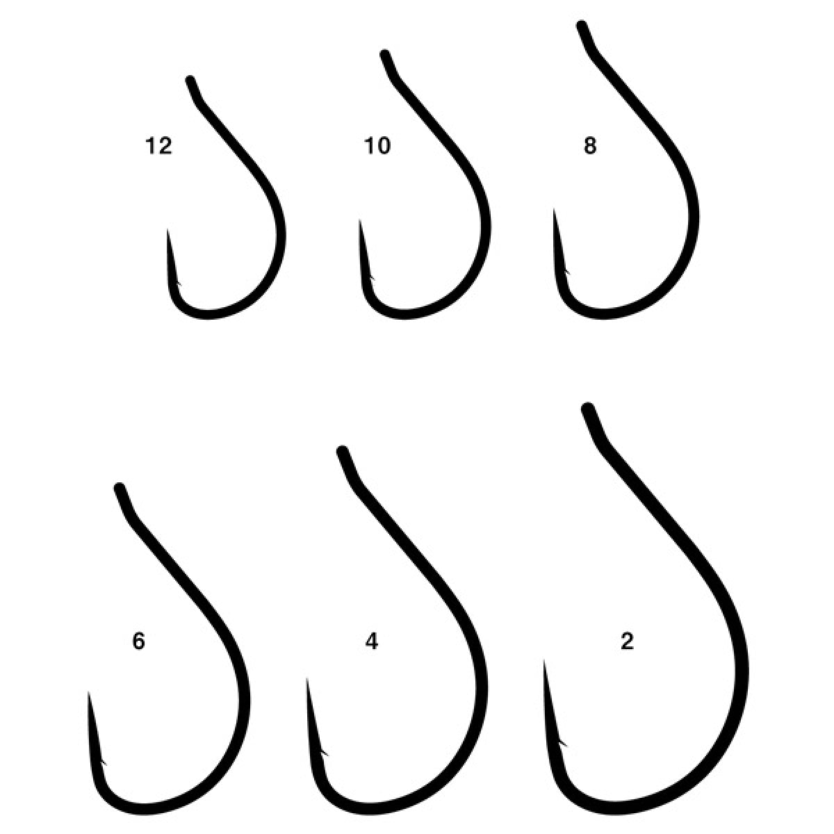 Gamakatsu THEO RISE HANGER SW-L #2 (7 pcs/pack)