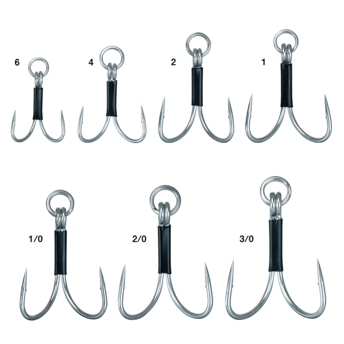 Gamakatsu TGW TWIN SP-MH #2 (4 pcs/pack) SILVER - Britannic Trade