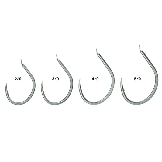 Gamakatsu JIGGING HOOK KAMAKIRI #3/0 (8 pcs/pack) SILVER fishing terminal tackle — photo 2