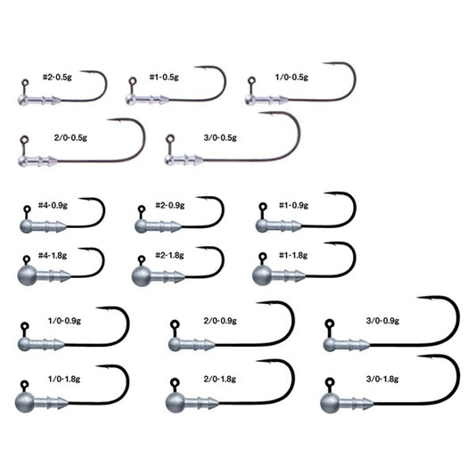Gamakatsu HORIZON HEAD #1, 2.6g 68690 (4 pcs/pack) fishing terminal tackle — photo 2