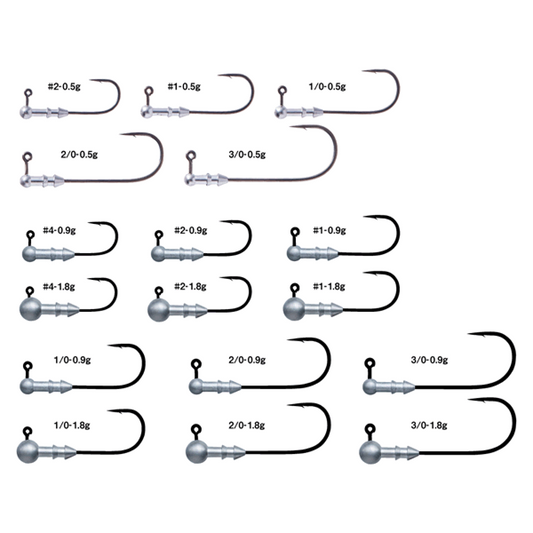 Gamakatsu HORIZON HEAD #1/0 : 1.3g (4 pcs/pack) fishing terminal tackle — photo 2