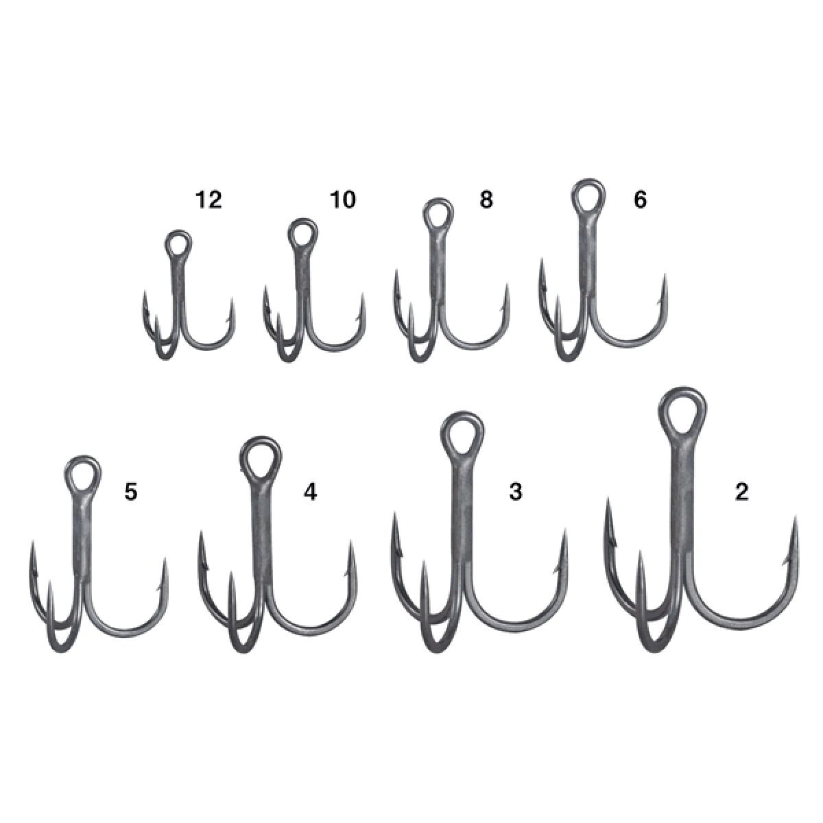 Gamakatsu TREBLE S-RB (NSC) #5 (6 pcs/pack) NSC - Britannic Trade