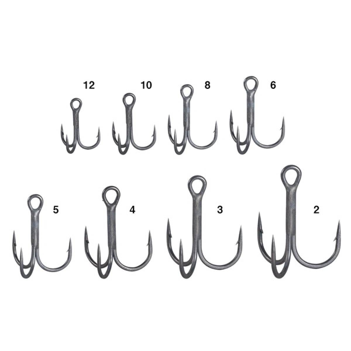 Gamakatsu TREBLE S-RB (NSC) #2 (6 pcs/pack) - Britannic Trade