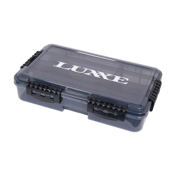Gamakatsu LE507 LUXXE WATERPROOF BOX XXL 230 x 360 x 77mm : 530g GUNSMOKE fishing accessory