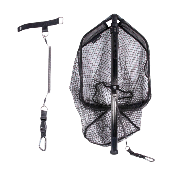 Gamakatsu LE115 LANDING NET HOLDER 450mm : Max ext. 1.5m fishing accessory