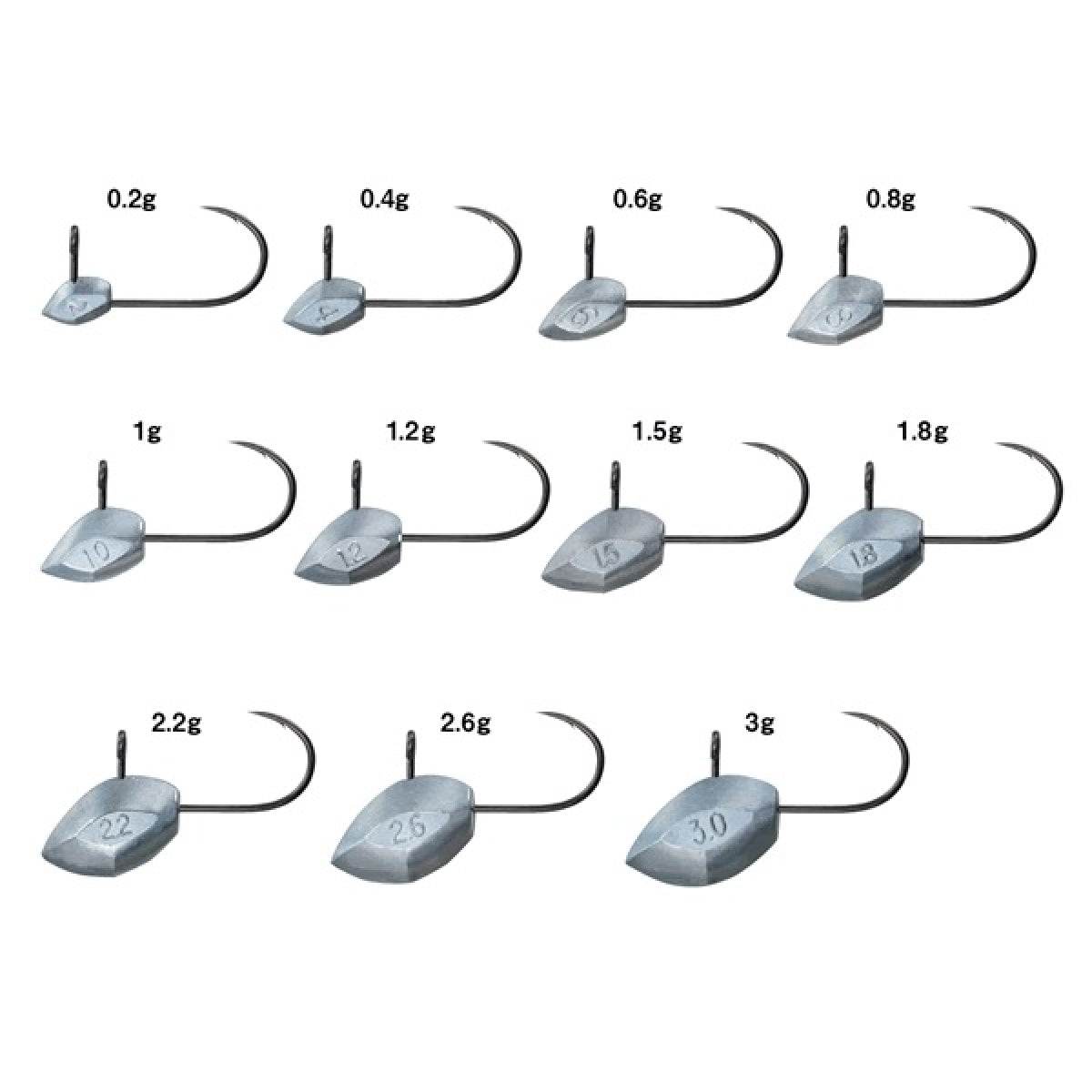 Gamakatsu YOIHIME AJ CUSTOM #4 - 2.2g 68759 (4 pcs/pack) - Britannic Trade