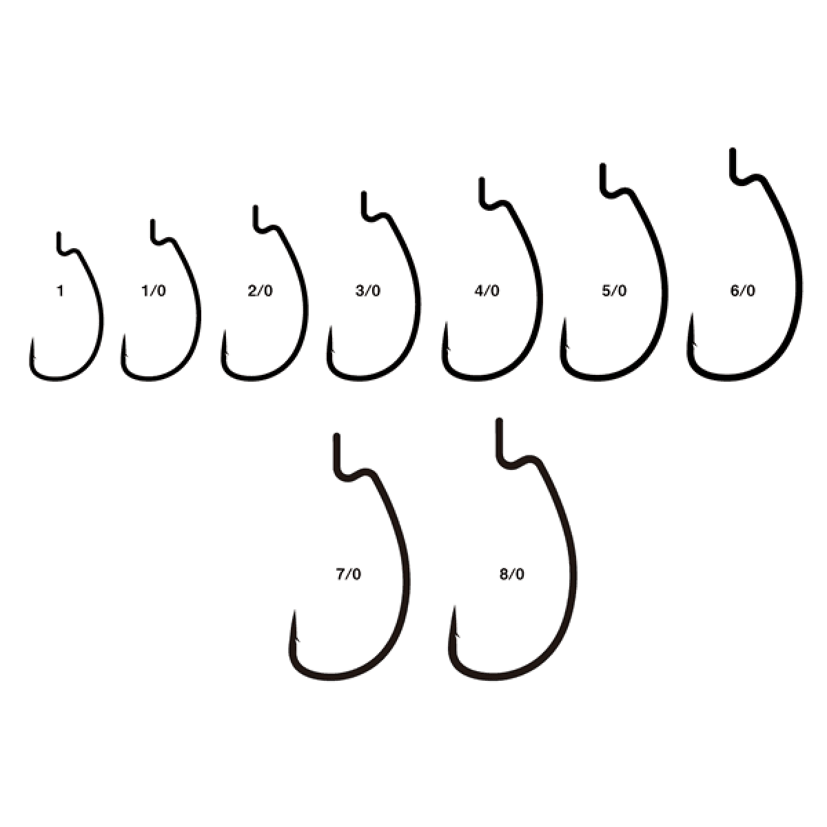 Gamakatsu THEO RISE OFFSET SWG-H #8/0 (4 pcs/pack) NSC - Britannic Trade