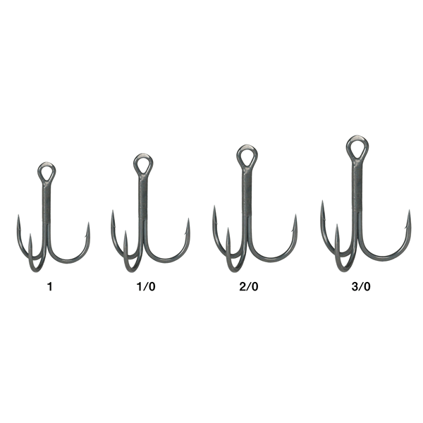 Gamakatsu Treble RB BIG BAIT SPECIAL #2/0 (5 pcs/pack) NANO SMOOTH COAT