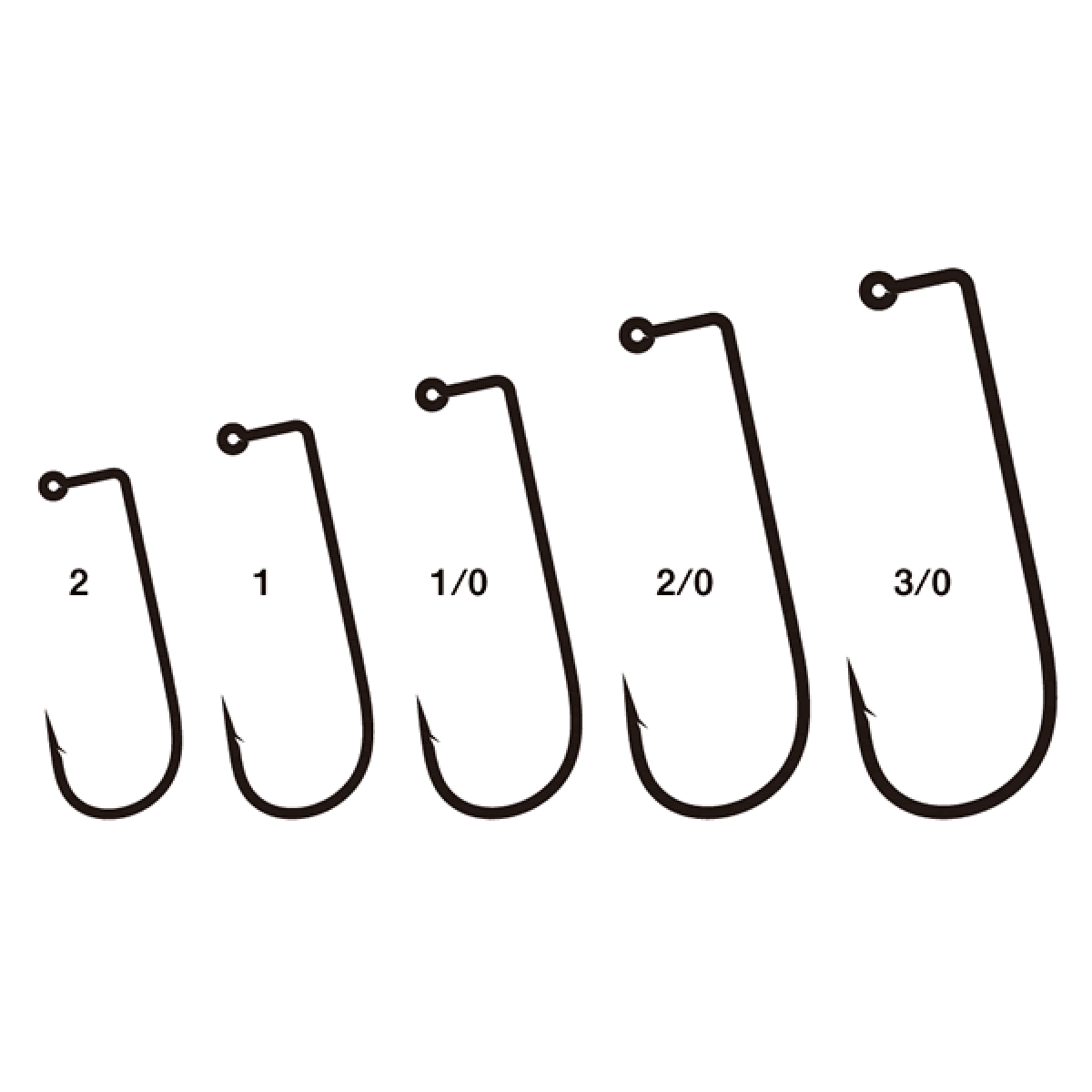 Gamakatsu HORIZON JIGHOOK #1 (10 pcs/pack) NANO ALPHA - Britannic Trade