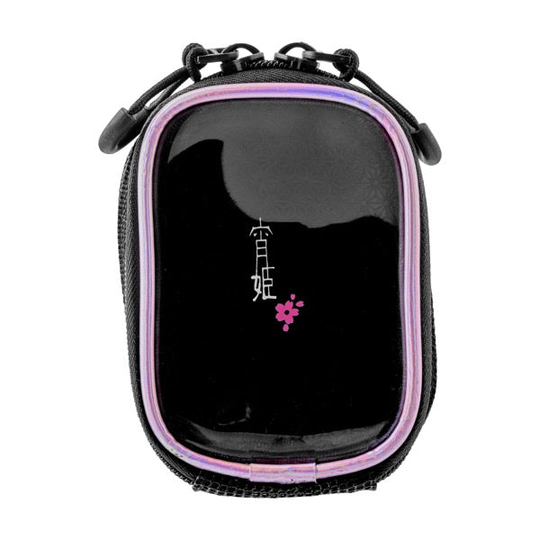 Gamakatsu LE308 YOIHIME FLOAT CASE D40×W80×H110mm BLACK × PINK