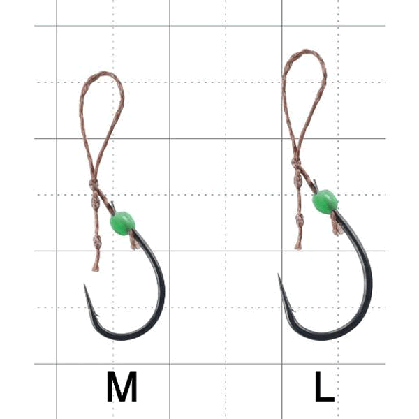 Gamakatsu Support Hook ONIZUME Middle Game L (4 sets/pack) NANO SMOOTH COAT