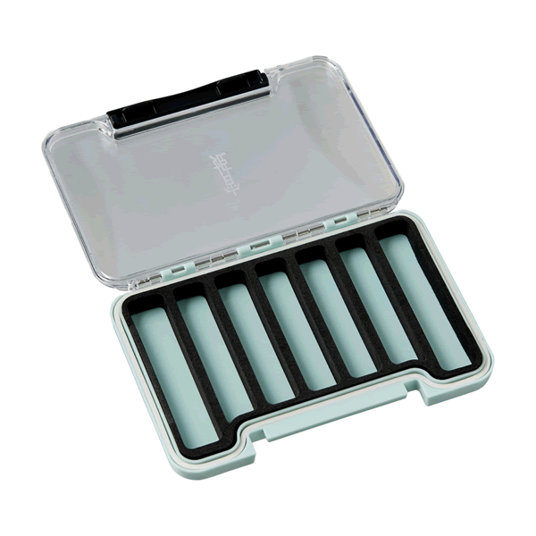 Gamakatsu LE505-1 LUXXE YOIHIME SLIM WORM BOX 95x140x16mm : 82g LIGHT BLUE