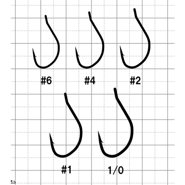 Gamakatsu WORM 334 #6 (15 pcs/pack) NANO SMOOTH COAT