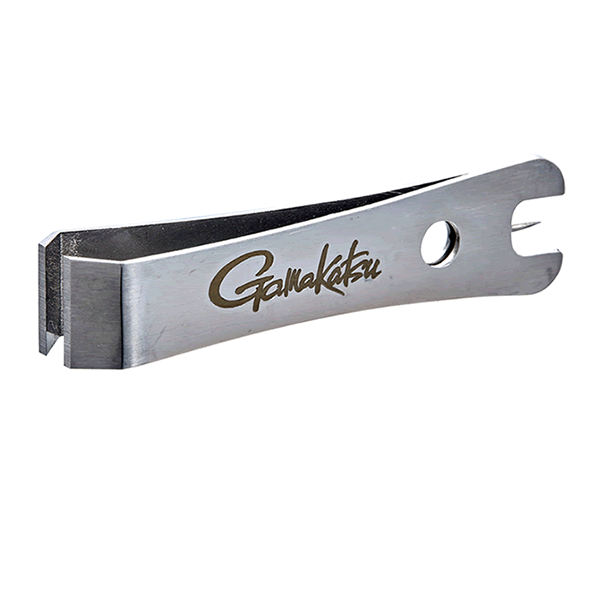 Gamakatsu Line Cutter & Needle D14 x W55 x H13mm SILVER (GAMAKATSU) fishing accessory