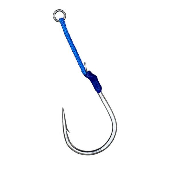 Gamakatsu Assist Hook VARTICAL LIMIT Single Short #7/0 (2 sets/pack) SILVER fishing terminal tackle