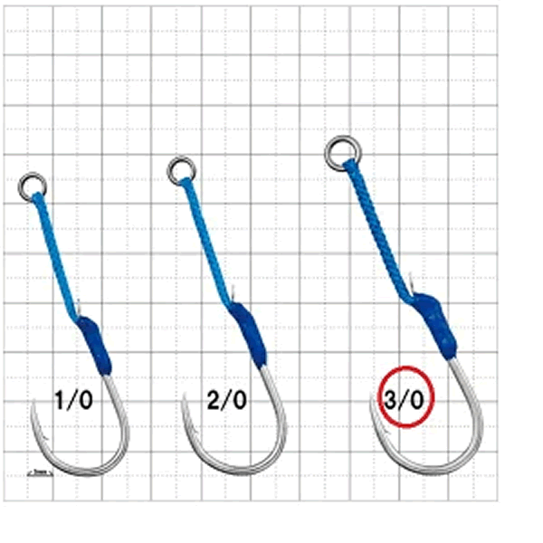 Gamakatsu Assist Hook TSURANUKI 480 Single #3/0 (3 sets/pack) SILVER