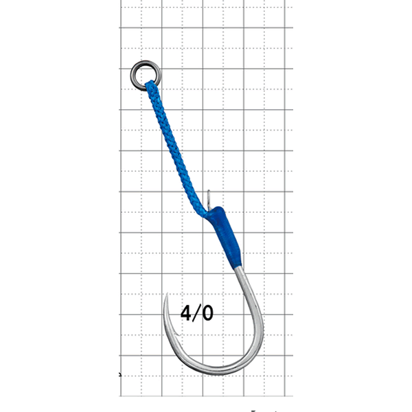 Gamakatsu Assist Hook TSURANUKI 480 Single #4/0 (3 sets/pack) SILVER